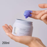 Schwarzkopf Professional BLONDME Bond Repair Purple Mask Masker voor koel haar Neutraliseert gele tinten voor geverfd, geblondeerd en licht haar Diep conditionerend en versterkend 200 ml Haarmasker Naty Shop
