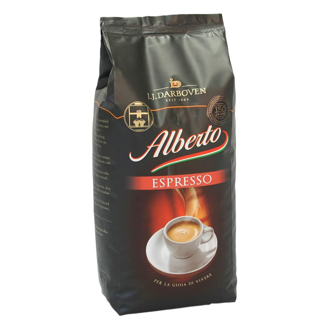 8 x Darboven Alberto Espresso espressobonen 1kg