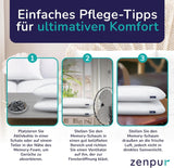 ZenPur Orthopedisch nekkussen 40x60-13cm, Memory Foam Hoofdkussen - Ergonomisch slaapkussen voor nek en schouders, Oeko-TEX gecertificeerd