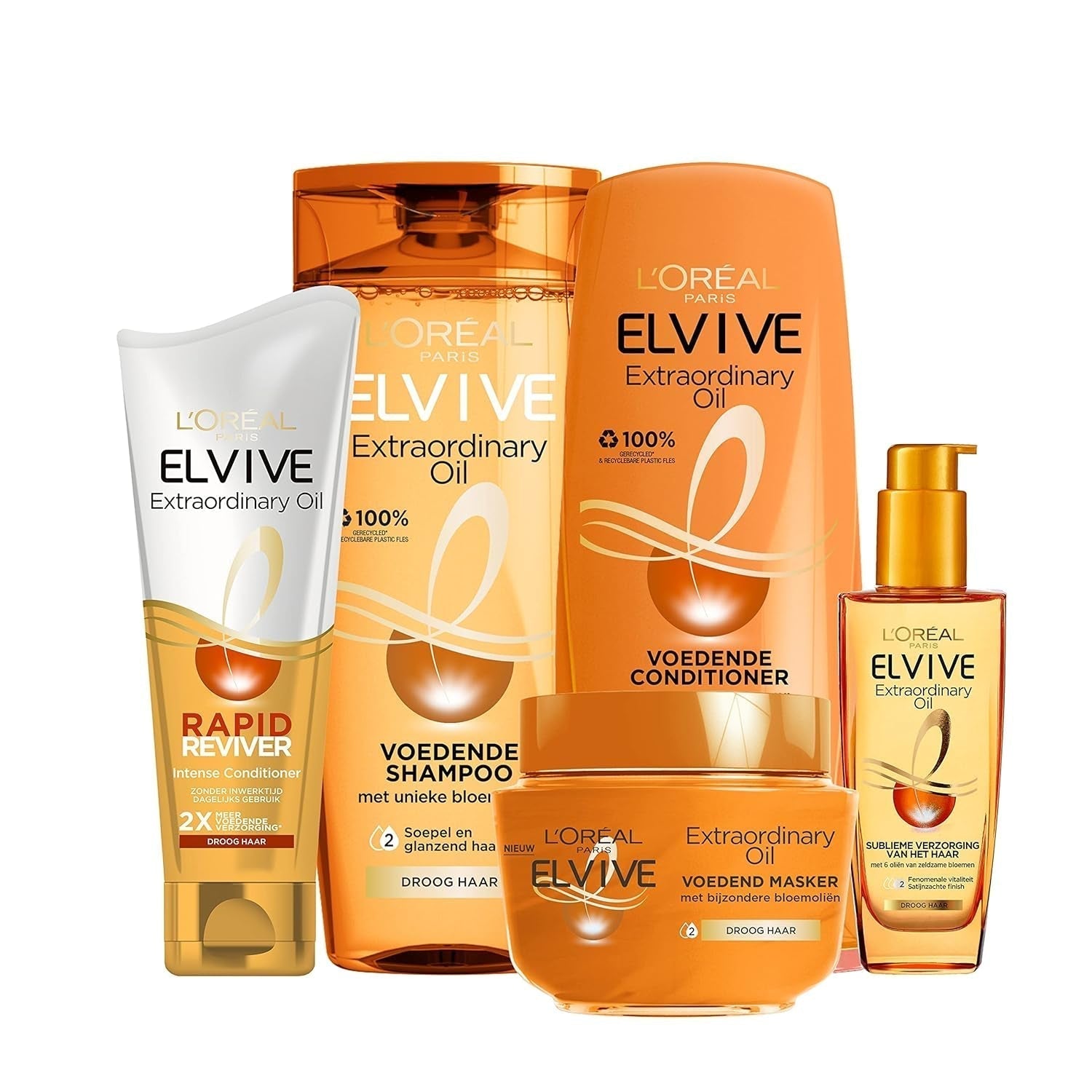 L'Oréal Paris Elvive Haarmasker 300 ml Buitengewone olie Haarmasker Naty Shop