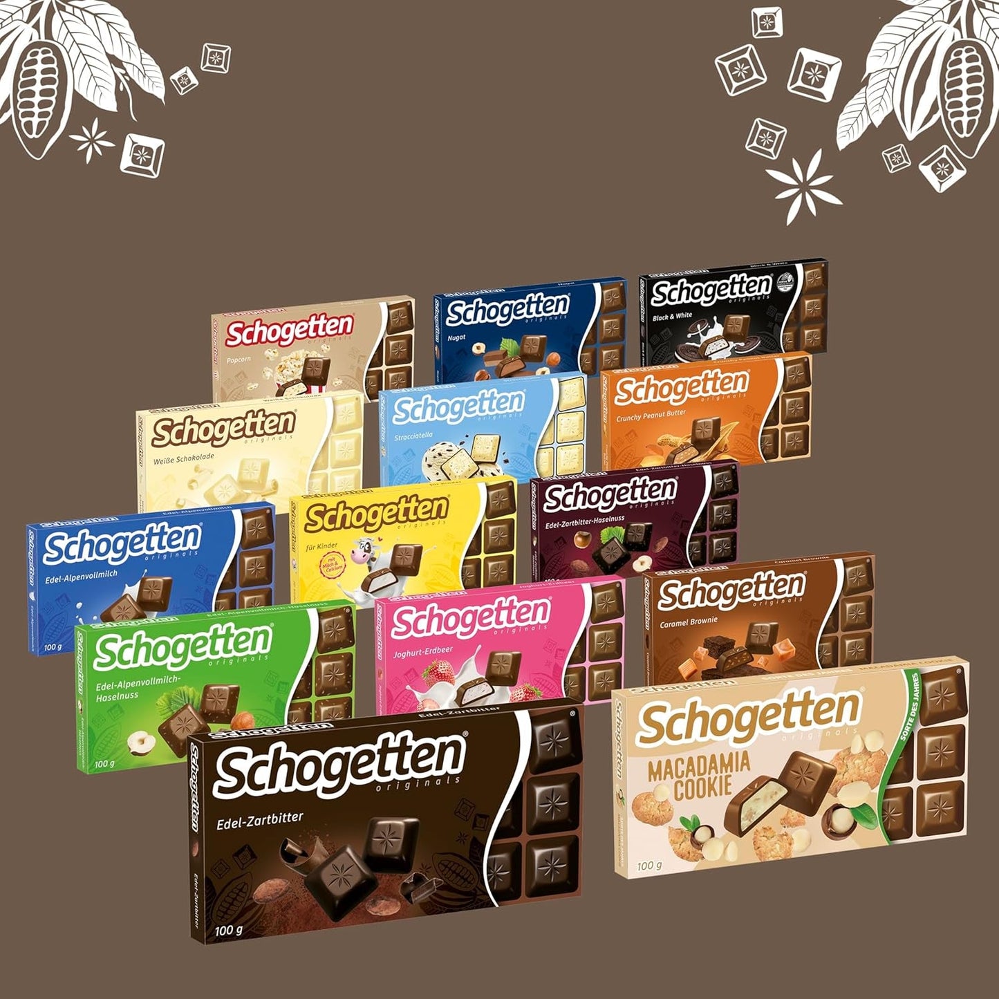 Schotetten pure chocolade (50% cacao), 100 g