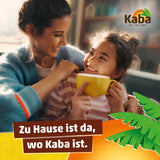 Kaba Witte Chocolade met Aardbeiensmaak en Bruisende Snoepjes, Chocoladereep, Reep 85g, Witte Chocolade met Aardbeienfruitige Smaak en Bruisende Snoepjes met Kaba Originele Smaak (Pack van 3)