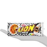 LION Black & White chocoladereep, een snack met een intense smaak, knapperige chocolade en knapperige chips, brownievulling, een unieke verrukkelijke ervaring, 1 pakje (5 x 30 g)