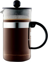 Bodum koffiezetapparaat 1582-01 bistroNOUVEAU (French Press-systeem, vaatwasmachinebestendig), 1,5 liter, zwart