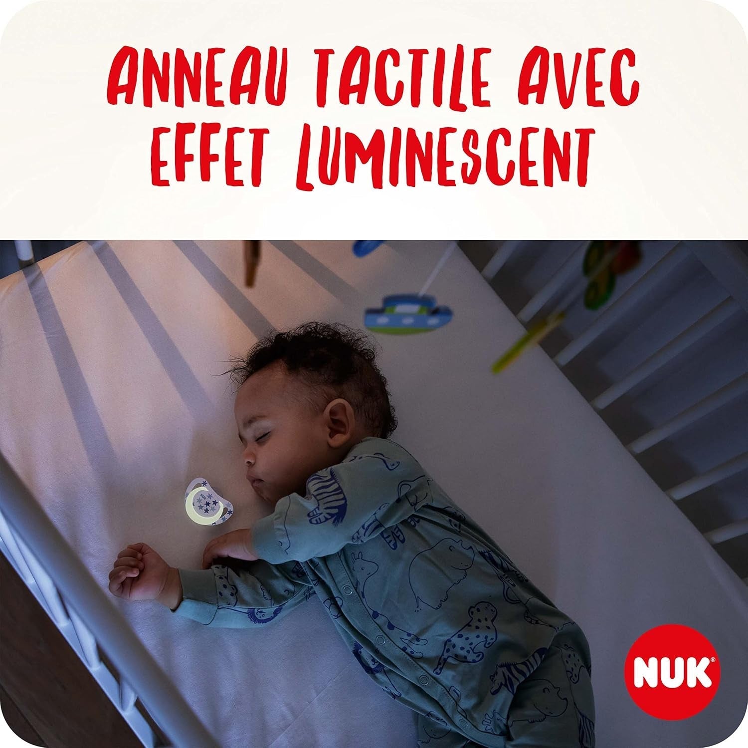 NUK Star Night & Day Babyfopspeen 0-6 maanden Glow in the Dark BPA-vrij siliconen roze kat 2 stuks
