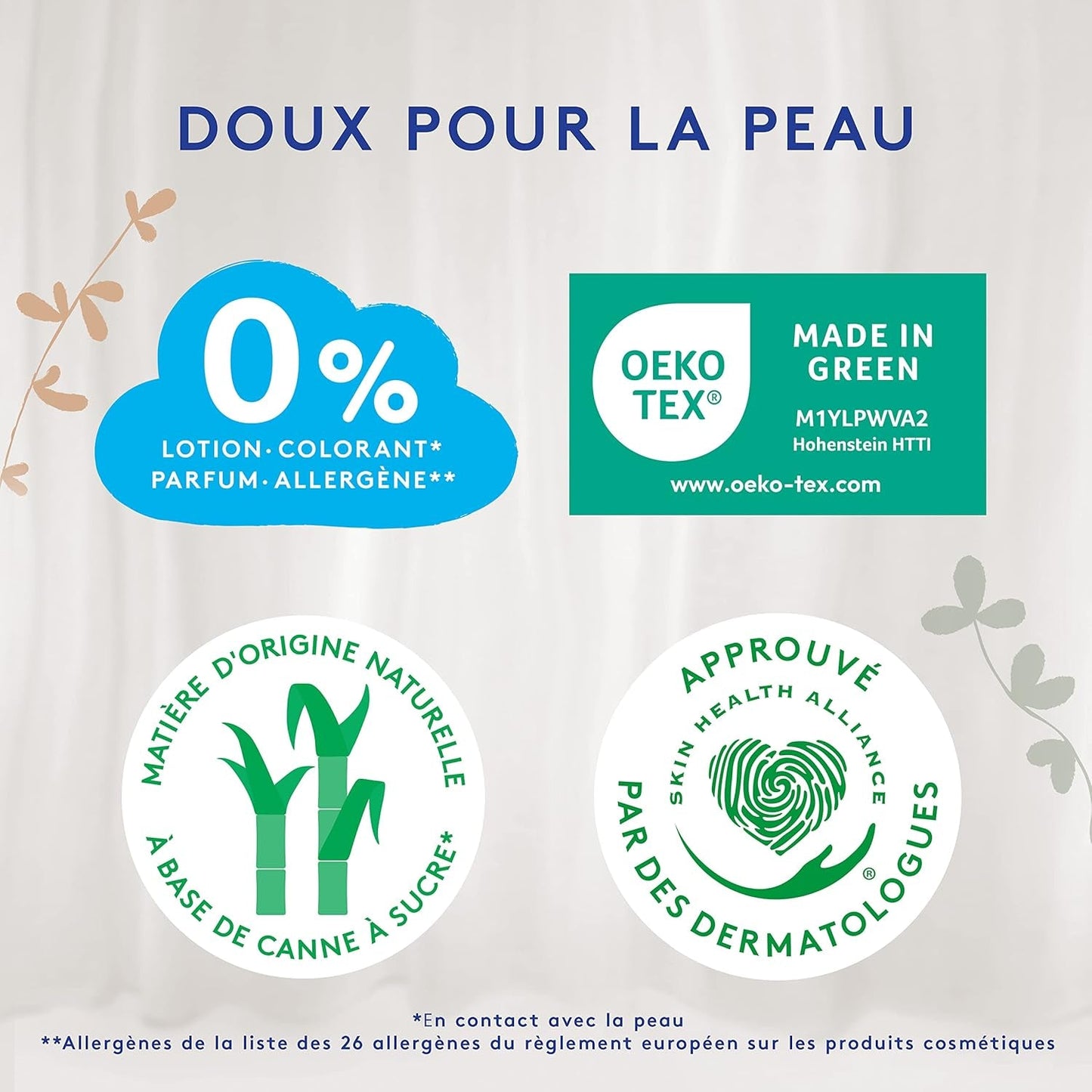 Douceur Naturelle – Luiers maat 3 (5-9 kg) 1 maandverpakking – 172 luiers