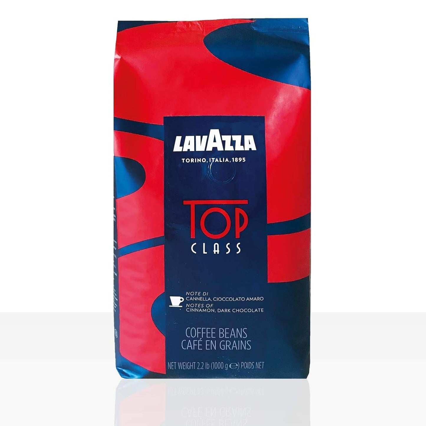 Lavazza Espresso Top Class Gran Gusto koffie, hele bonen, verpakking van 6, 6 x 1000 g