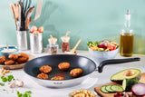 Tefal Hoofdpan 20 cm, RVS Met antiaanbaklaag Naty Shop Potten en Pannen