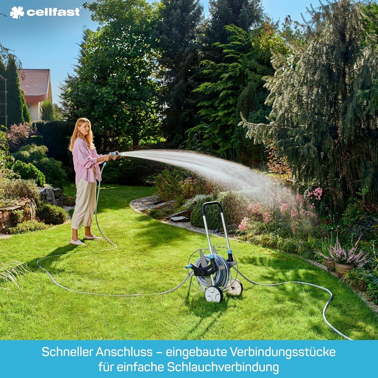 Druppelirrigatieslang Irrigatieslang 1/2" 7,5 m 3-delige slangenset