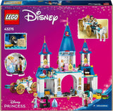 LEGO Disney Princess kasteel Assepoester en paardenkoets, set voor meisjes vanaf 6 jaar, fantastisch speelgoed met prinses Assepoester en charmante prins mini-poppen, cadeau-idee voor Disney-fans 43275 Bouwsets Beuche in LEGO-Store