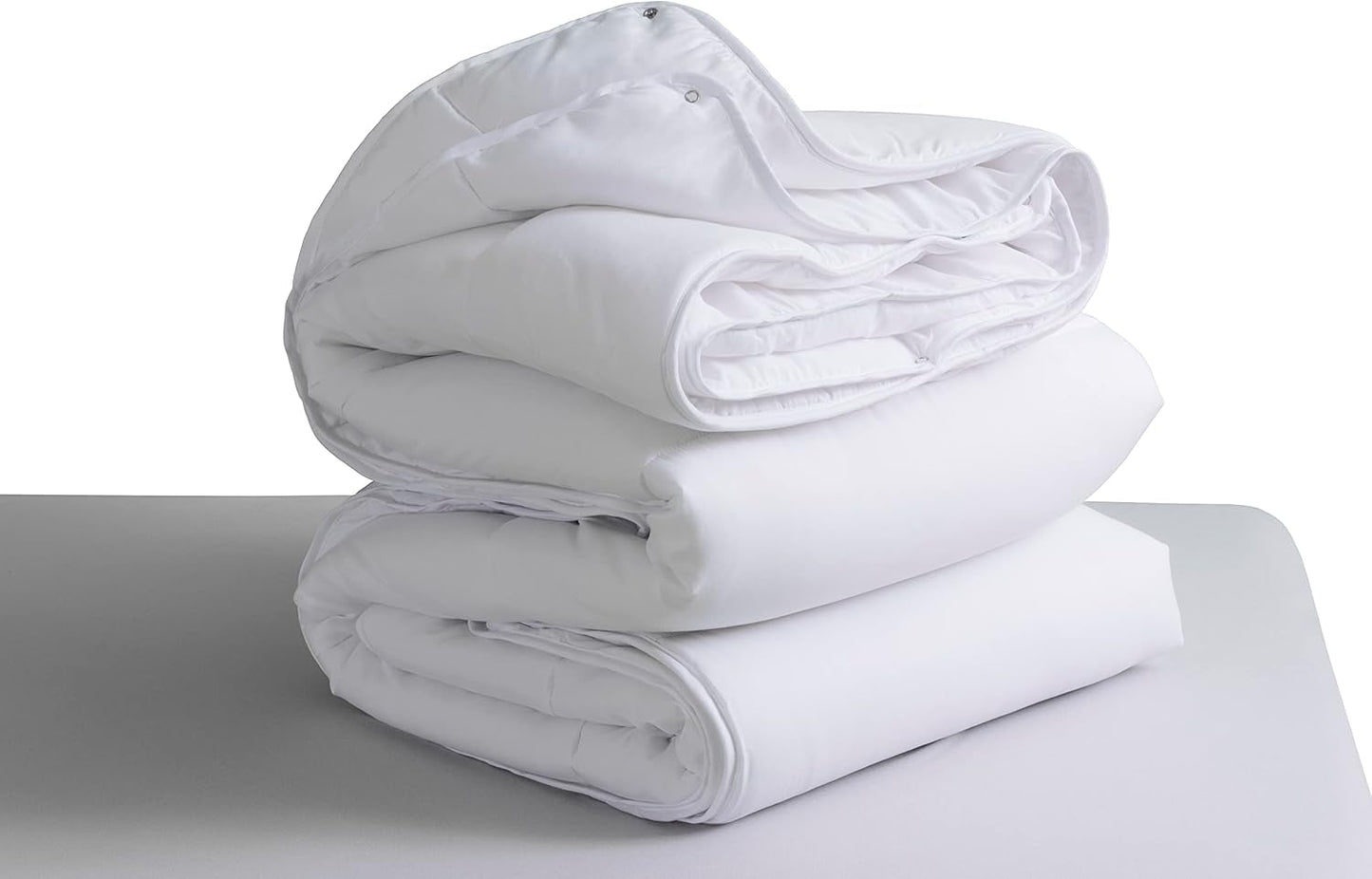 Vulling/hoes van siliconenvezels, 4 seizoenen, 125 + 250 G, bed 180 cm (260 X 220 cm) Dekbedden en dekbedden Naty Shop Wit Cama 180 (260X220 Cm)