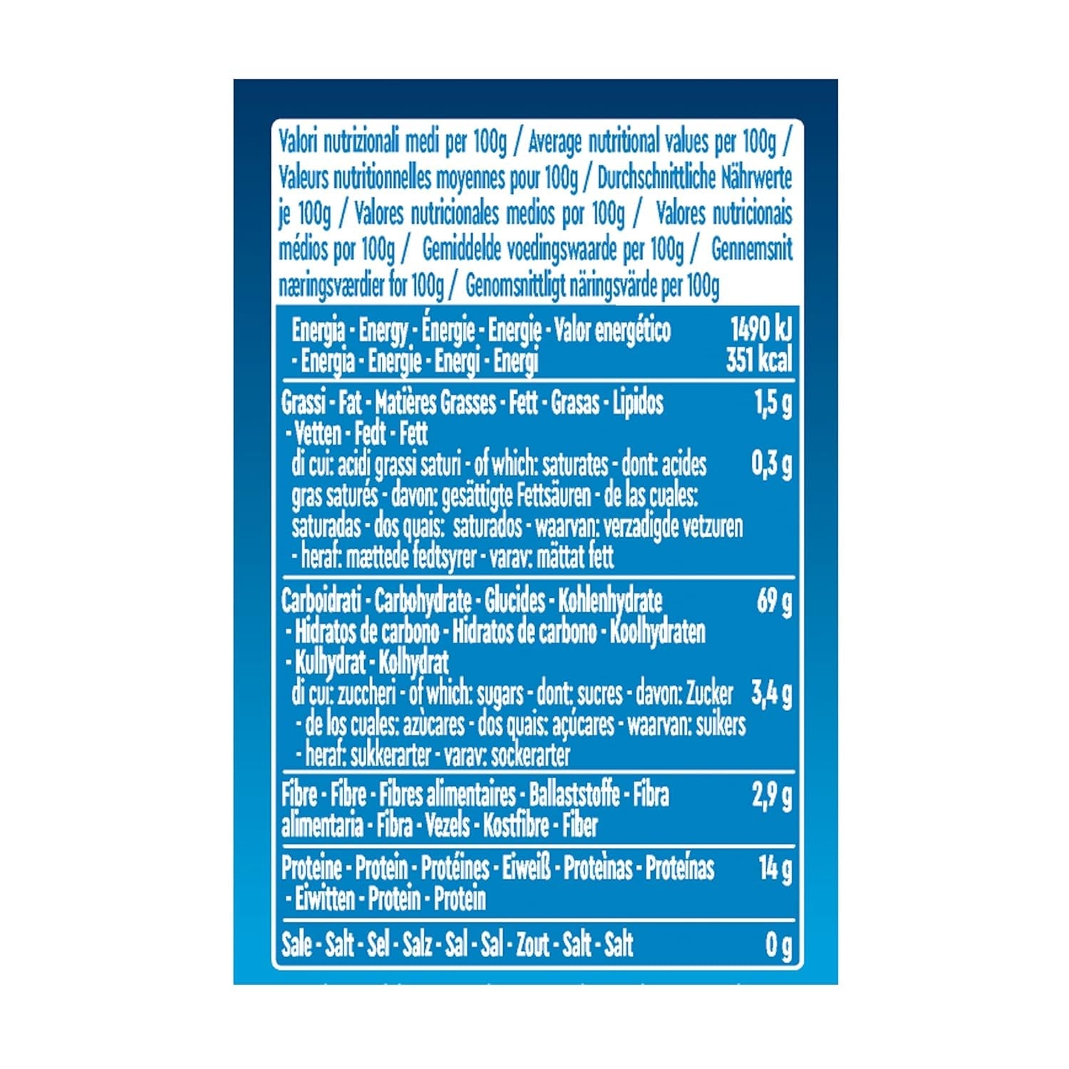 Pastagnocchi nr. 46, verpakking van 4 (4 x 0,5 kg)