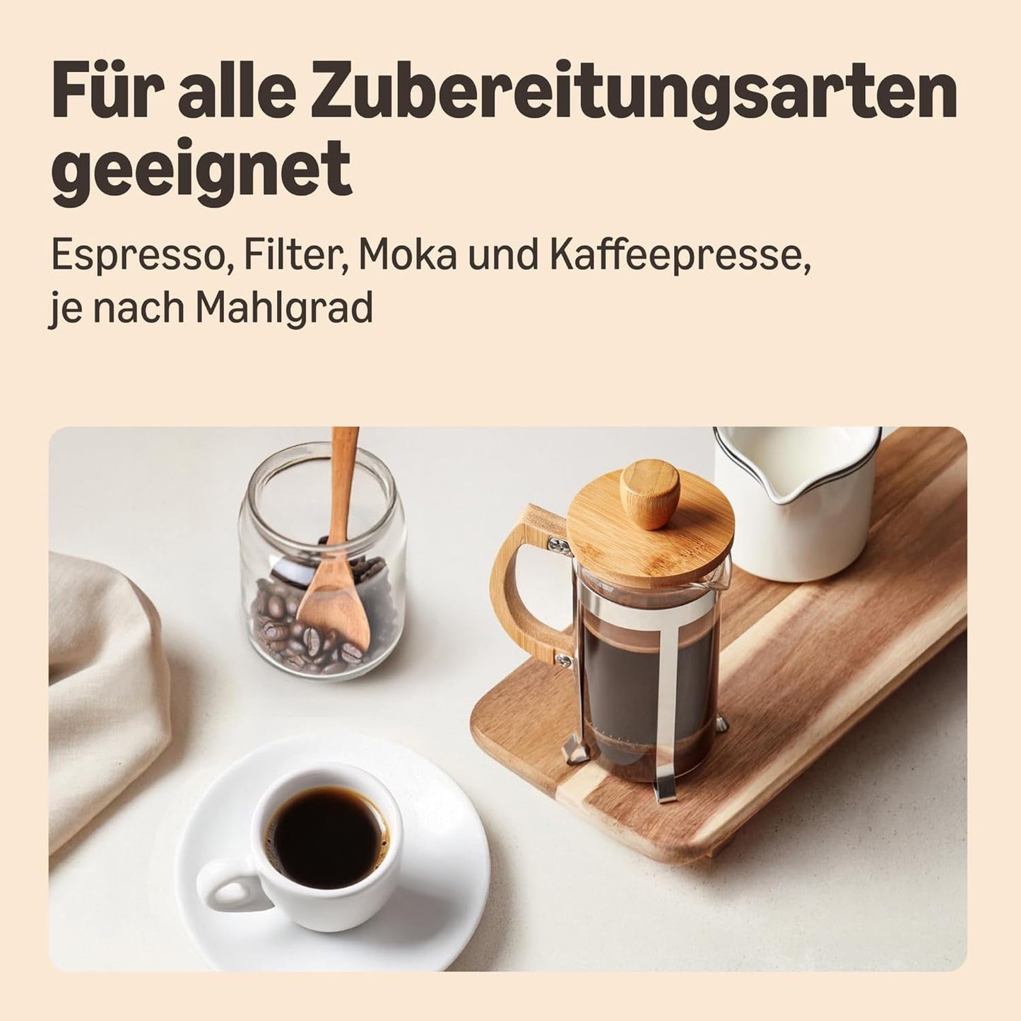 door Amazon Kaffeebohnen, Mittlere Röstung, 100% Arabica, Amaretto, 2kg (2 verpakkingen met 1kg)