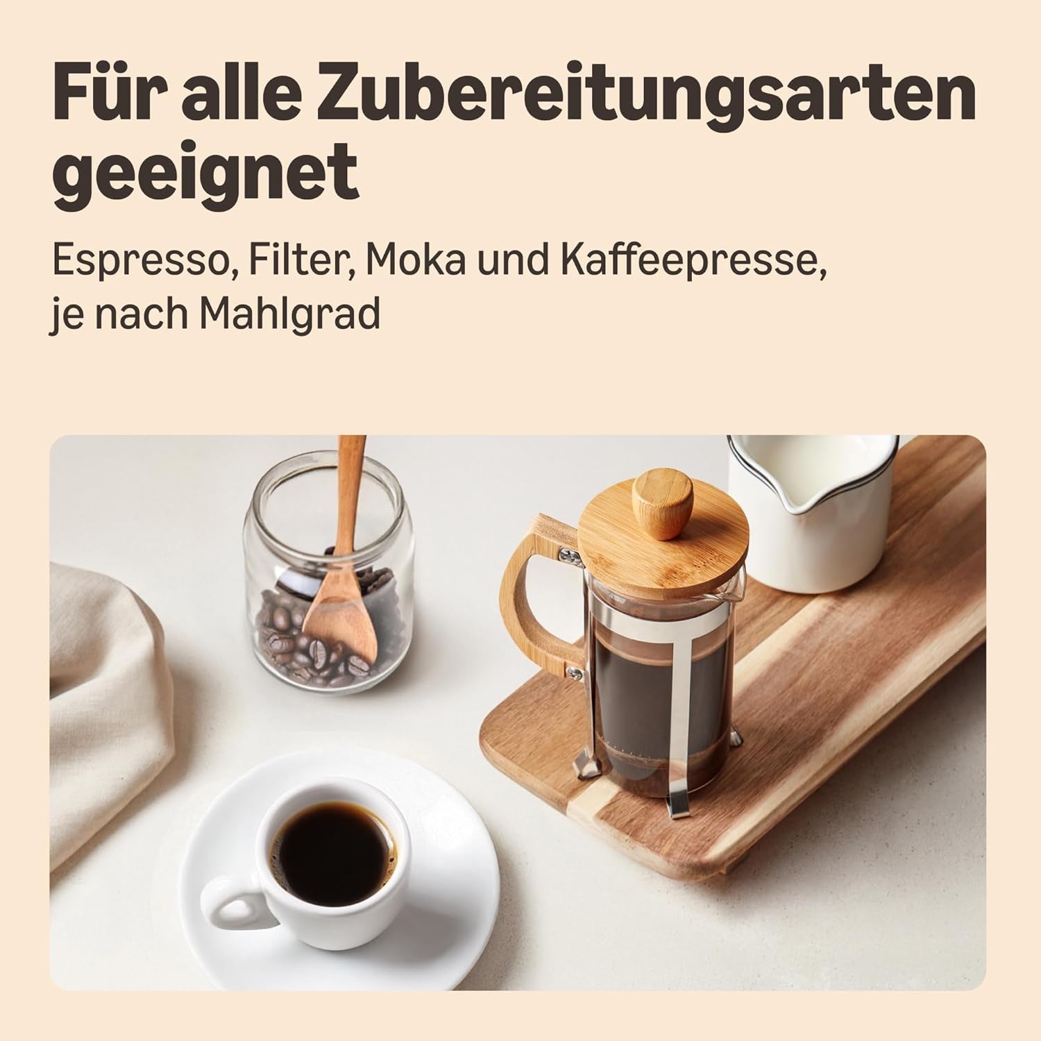 door Amazon Kaffeebohnen, Mittlere Röstung, 100% Arabica, Amaretto, 2kg (2 verpakkingen met 1kg)