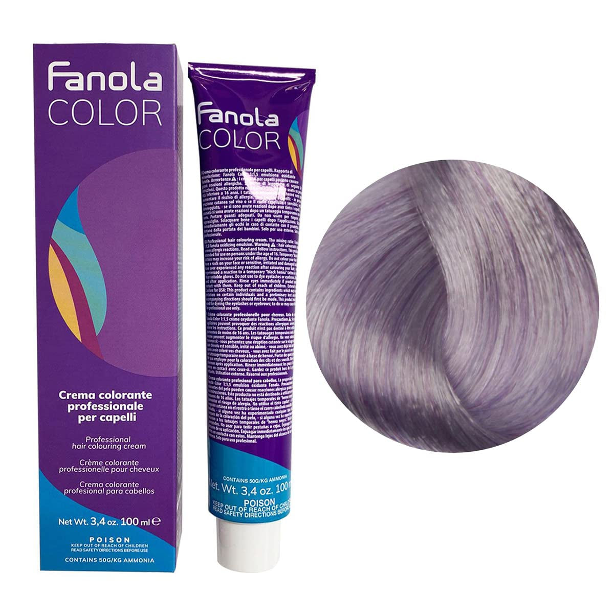 Fanola crema colore Kleurcrème 7.0 Blond, 100 ml