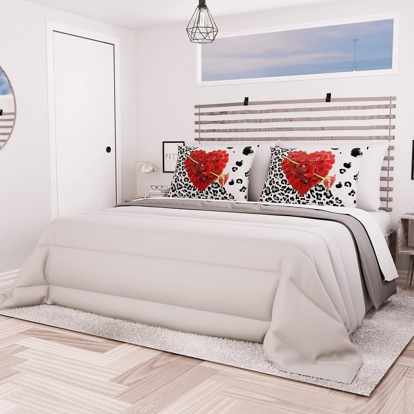 PETTI Artigiani Italiani - Winterdekbed voor tweepersoonsbed, maxi, monochroom, dubbelzijdig, wit, grijs, 100% Made in Italy Dekbedden en dekbedden Naty Shop Grijs Bedmaat 140X200: [Quilt 240 X 260 Cm]