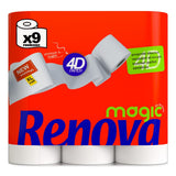 Renova toiletpapier - 9 rollen