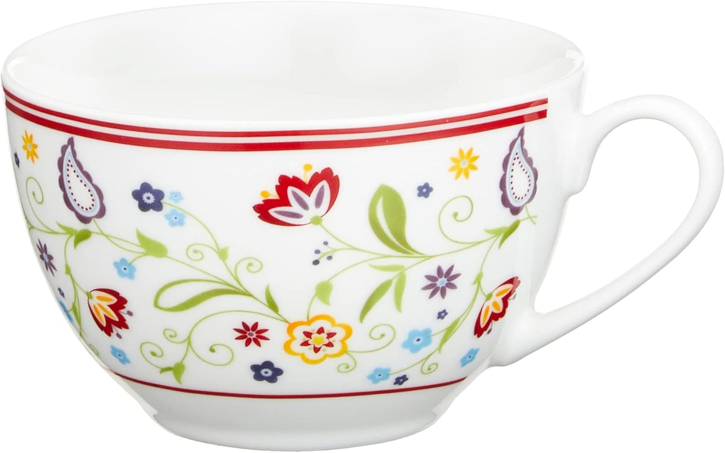 Ritzenhoff & Breker Doppio Shanti koffieservies, 12-delig, porselein, groen