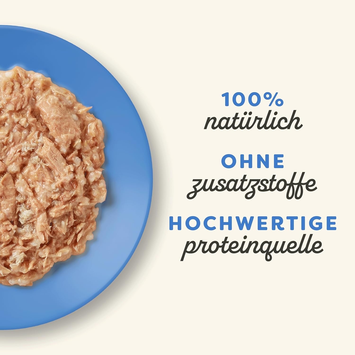 Applaws 100% natuurlijke Nassfutter für Katzen, Thunfischfilet mit Krabben in Brühe - Verpakking met 12 x 70g Beuteln