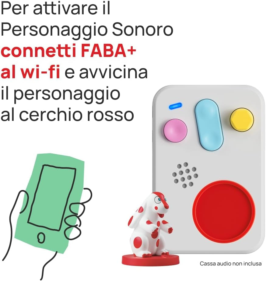 Geluidsfiguur - Kleine verhaaltjes van Pimpa - Verhalen en klanksprookjes voor jongens en meisjes 1-3 jaar - Hoorbaar met verhalen en +, educatief spel Italiaanse versie Bebe Toys Naty Shop
