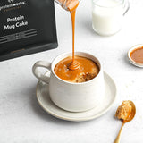 Protein Works Protein Tassenkuchen | Chocoladeroom | Dieser Köstliche Nachtisch Ist Sehr Protein- en Ballaststoffreich| 500G Mengsel voor bakken en koken Naty Shop