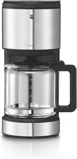 WMF Bueno espressomachine met glazen karaf, filterkoffie, 10 kopjes, aan/uitknop, antidruppelsysteem, oscillerend filter, automatische stop, verwarmingsplaat, 1000W