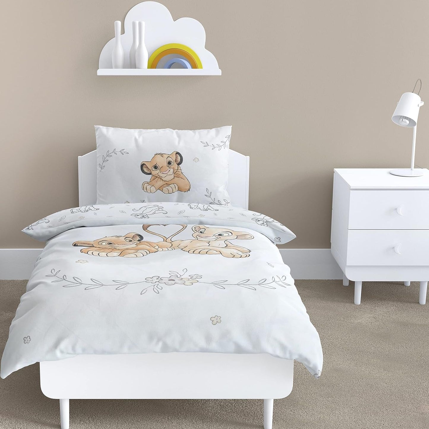 Kinderbeddengoed, Simba, The Lion King Beddengoed - kinderen Naty Shop