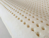 Natuurlijk latex kussen Double Wave Model - Geperforeerd latex kussen Ultra ademend Natuurlijk en gezond herstel - Hoogste comfort Ergonomisch Antibacterieel - 100% Made in Italy Naty Shop standaard kussens