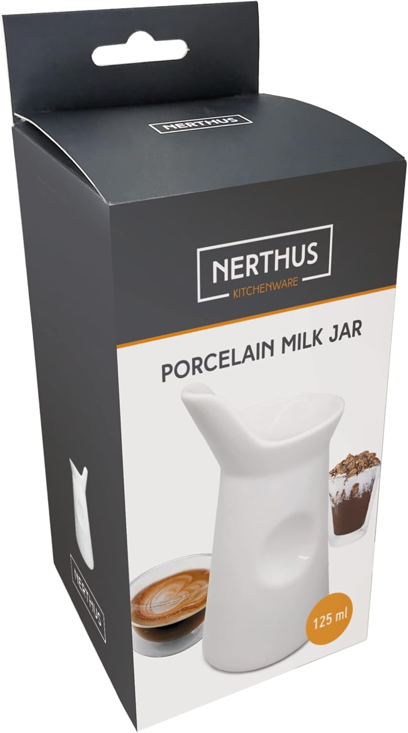 NERTHUS FIH 418 Porseleinen melkmok 125 ml, Origineel, Wit