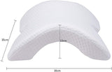 MINGZE Multifunctioneel traagschuimkussen Nekkussen Schuim, boog U-vormig nekkussen, langzaam rebound-slaapkussen Rebound-drukkussen, kussen IJszijde voor hand- en nekbescherming Cervicale orthopedische kussens Naty Shop
