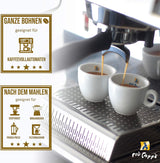 Café Crème Kaffeebohnen, würzig, kräftig, intensiv en gehaltvoll, Arabica en Robusta, Schweizer Trommelröstung, ganze Bohnen für Volllautomaten Schümli Royal 1 kg