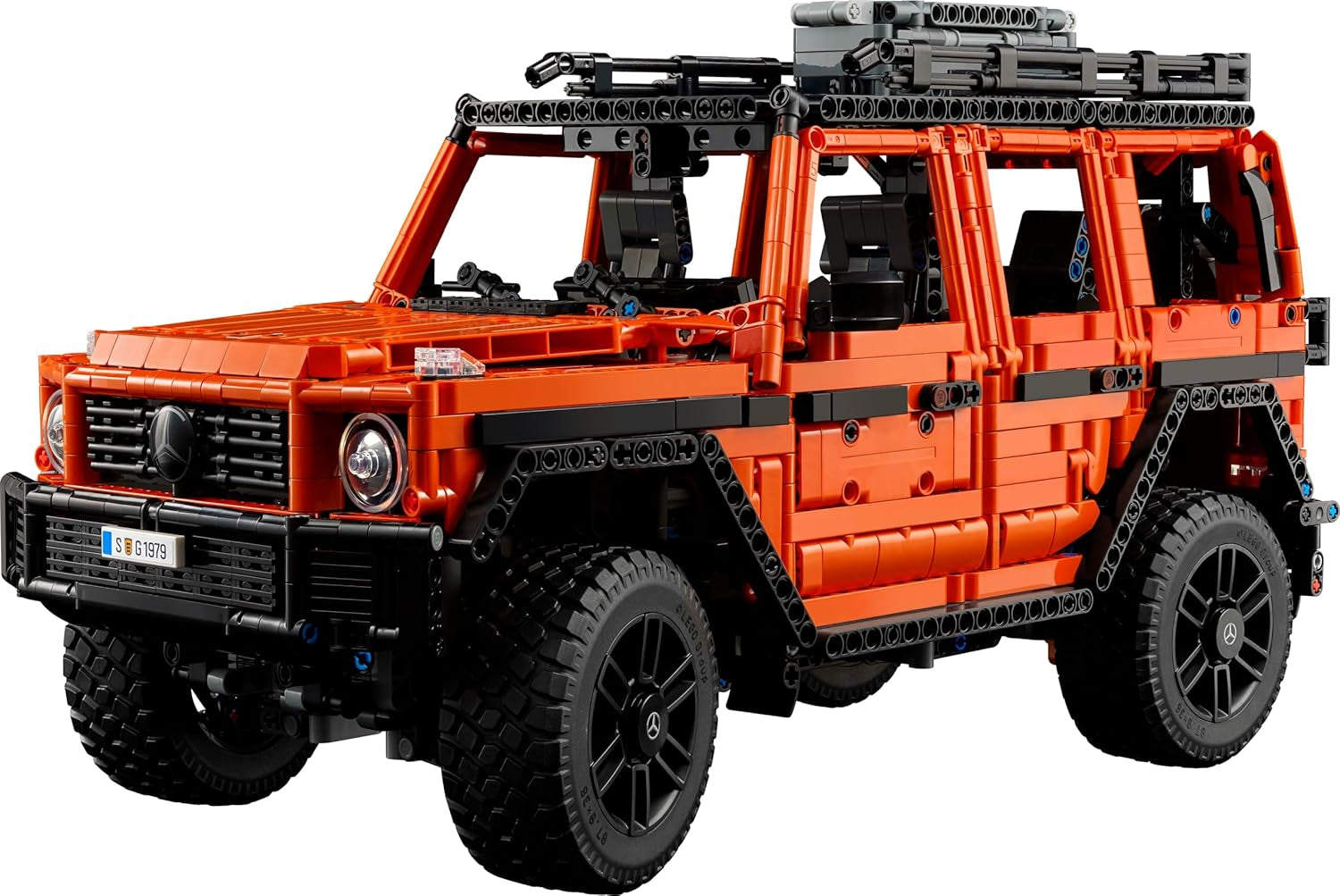 LEGO Technic Mercedes-Benz G 500 Professional Line, G-Klasse automodelbouwset, cadeau voor volwassenen, luxe terreinwagenset, Mercedes verzamelobject, speelgoedauto 42177 Bouwsets Besuche in LEGO-Store