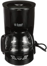 Russell Hobbs koffiezetapparaat [digitale timer, douchekop voor optimale extractie en aroma] Textures+ (1 tot 12 kopjes, glazen karaf van 1,25 liter, warmhoudplaat, antidruppelsysteem) Filterkoffiezetapparaat 22620-56