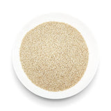 Biologische sesamzaadjes 3kg, rauwe biologische oliezaden, witte sesam, natuurlijk gepeld, ongebrand, bron van calcium en ijzer, voordeelpakket