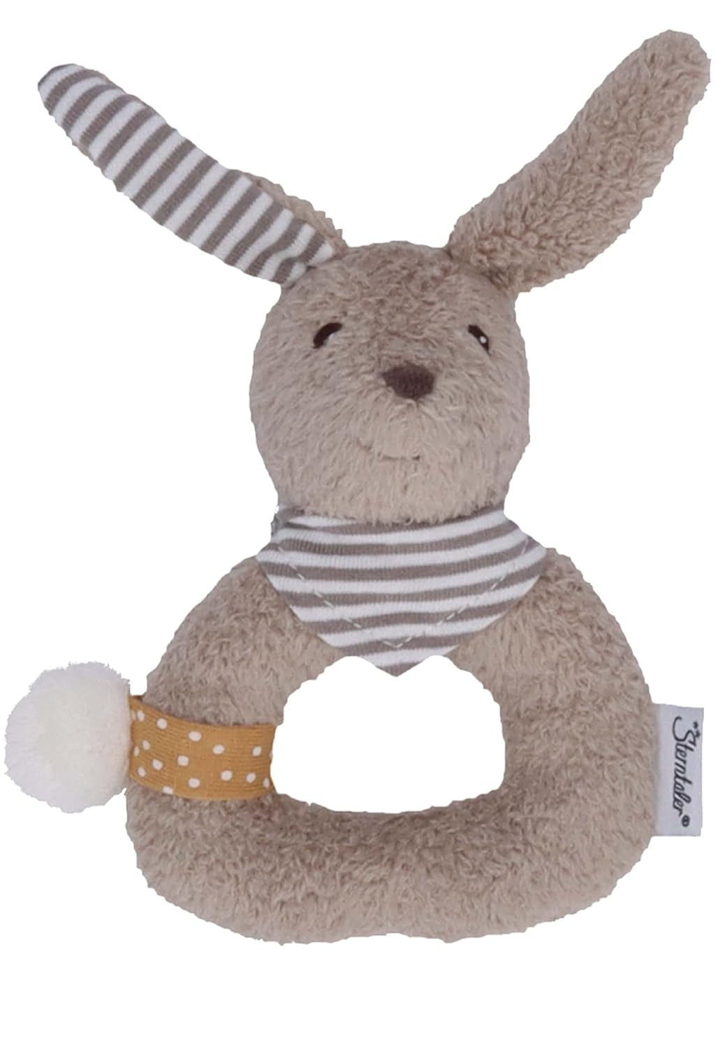 Sterntaler baby unisex vangspeelgoed kindervangspeelgoed happy konijntje - kindervangspeelgoed, kindervangspeelgoed, kinderspeelgoed - bruin Speelgoed Bebe Naty Shop