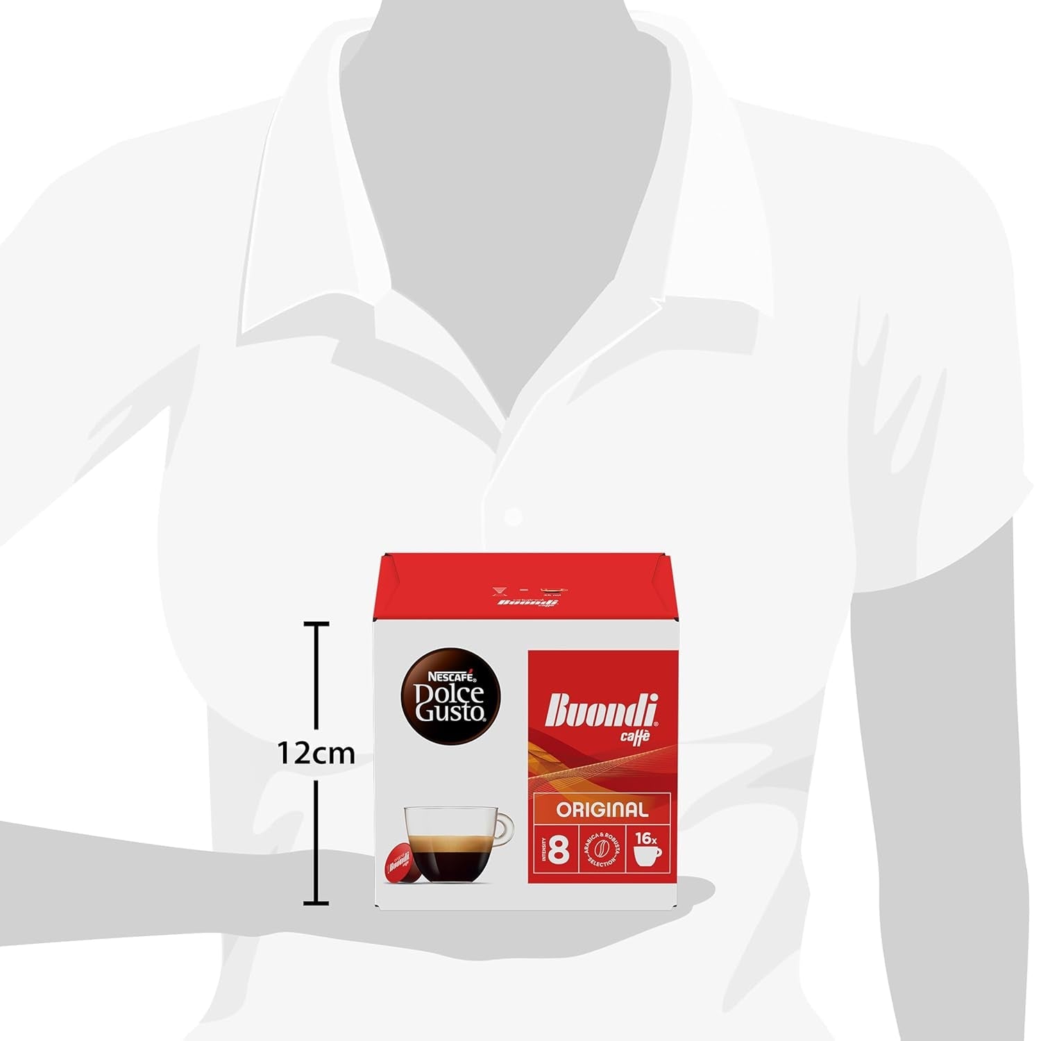 NESCAFÉ DOLCE GUSTO Espresso Buondi Kaffeekapseln 3er-pakket (3 x 16 Kapseln)