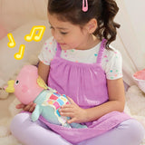 Peppa Pig 28 cm Evie interactieve pop met 20 geluiden en vele functies, speelgoedset voor kinderen vanaf 3 jaar