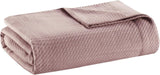 Madison Park 100% Egyptisch katoen Ademende comfortdeken Premium gebreide luxe seizoenslichtgewicht hoes voor slaapbank en bank Volledig/queensize bed Rose Naty Shop dekbedden en dekbedden Rose Full/Queen