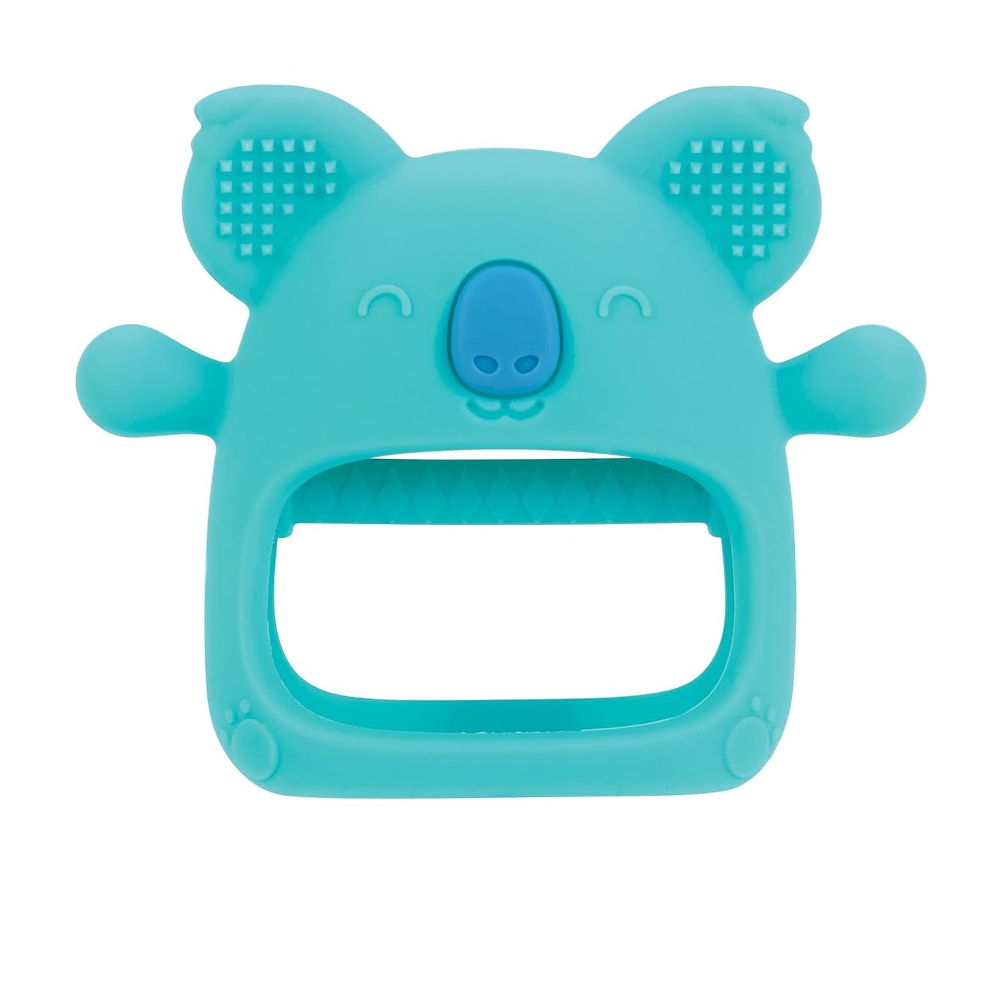 Nuby - Siliconen tandhandschoen, BPA-vrij, Blue Koala, vanaf 3 maanden