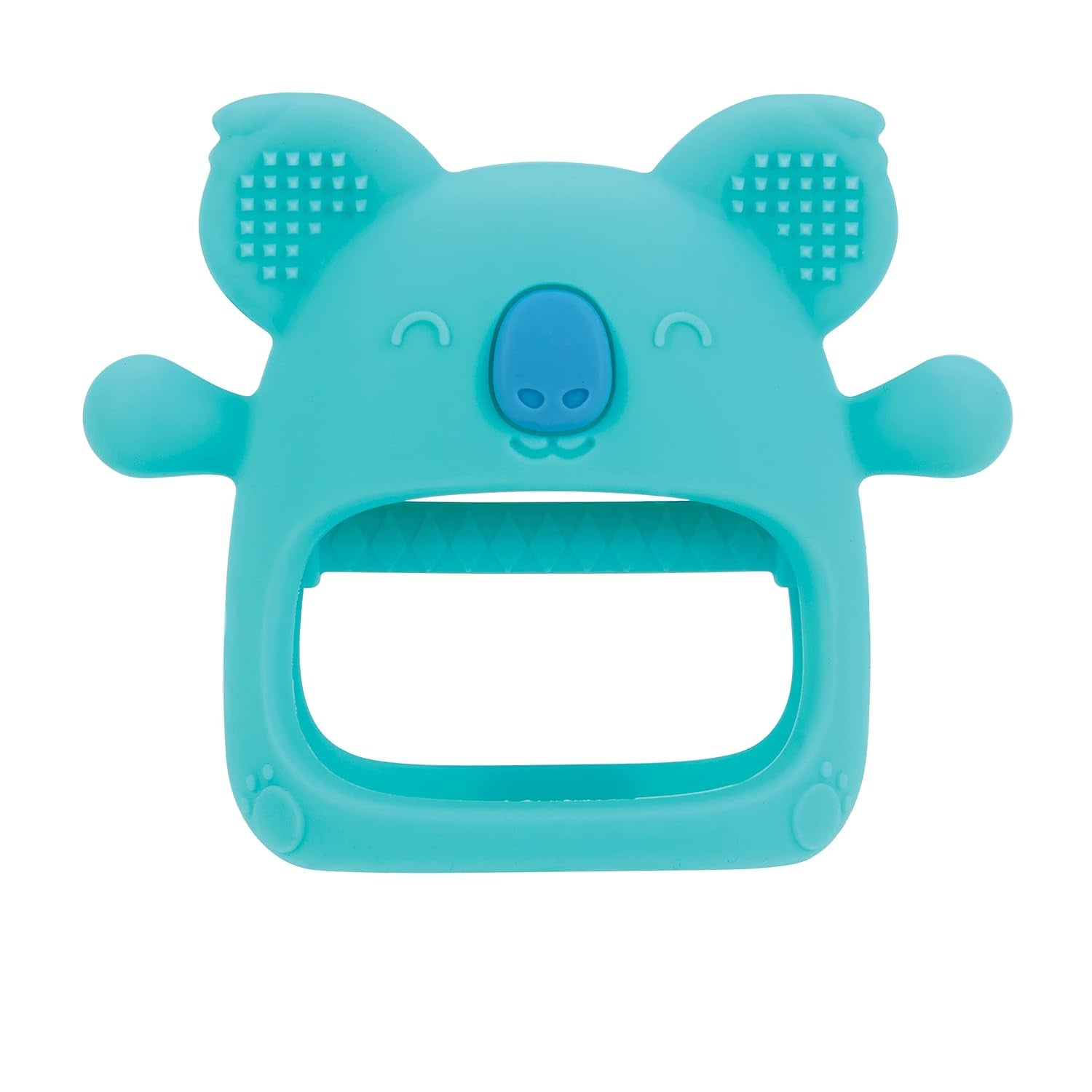 Nuby - Siliconen tandhandschoen, BPA-vrij, Blue Koala, vanaf 3 maanden