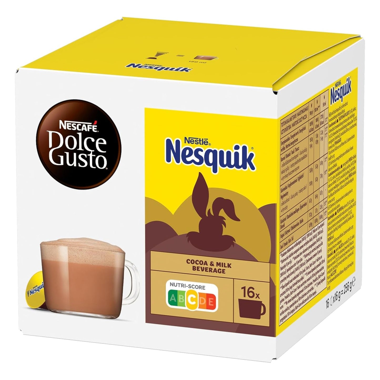 NESCAFÉ DOLCE GUSTO NESQUIK Kakaokapseln 3er-pakket (3 x 16 Kapseln)