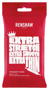 Extra Fondant Rood 1kg - Extra elastische fondant met vanillesmaak, perfect voor het bekleden van taarten - Rood - 1 kg Naty Shop suikerpasta 1 Kg (pak van 1) Vanille