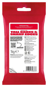 Extra Fondant Rood 1kg - Extra elastische fondant met vanillesmaak, perfect voor het bekleden van taarten - Rood - 1 kg Suikerpasta Naty Shop