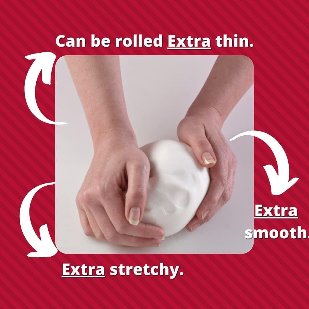 Extra Fondant Groen 1kg - Extra elastische fondant met vanillesmaak, perfect voor het bekleden van taarten - Groen - 1 kg Suikerpasta Naty Shop