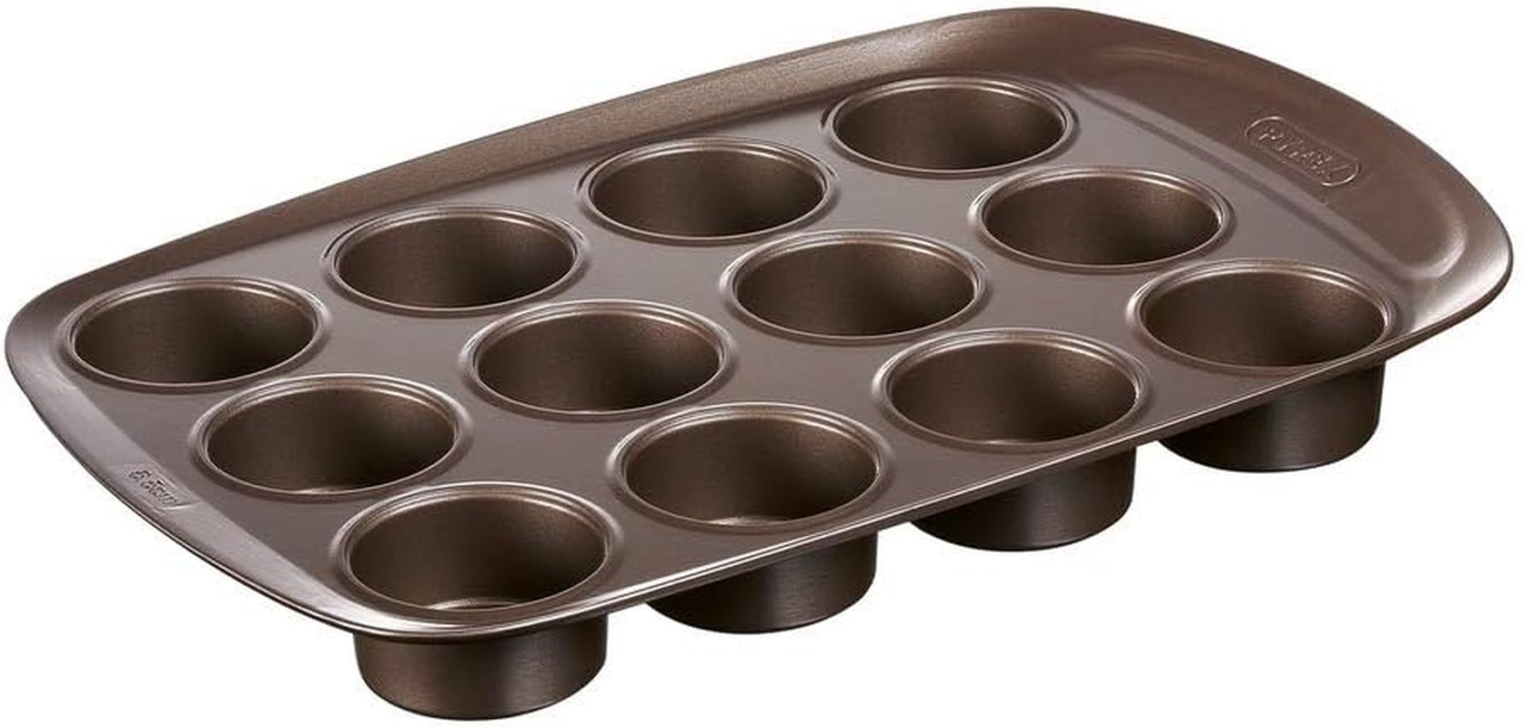 Pyrex BANDEJA 6 MAGDALENAS ASIMETRIA PX Muffinförmchen, Metall, Bunt, 6 Magdalena Vormen en bakplaten Naty Shop 12 Magdalena