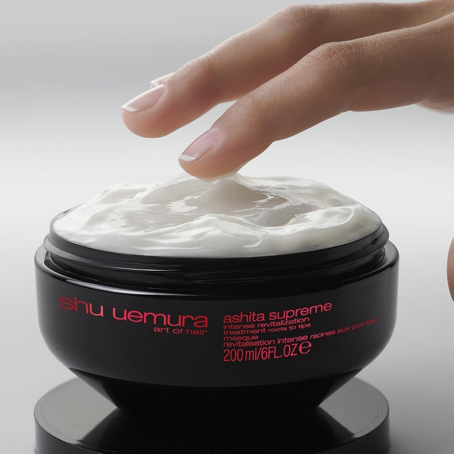 Shu Uemura, Ashita Supreme, Intensief revitaliserend haarmasker, Voor alle haartypes, Met ashitaba-extract, Voor meer glans en soepelheid, Anti-split, 200 ml Naty Shop Haarmasker