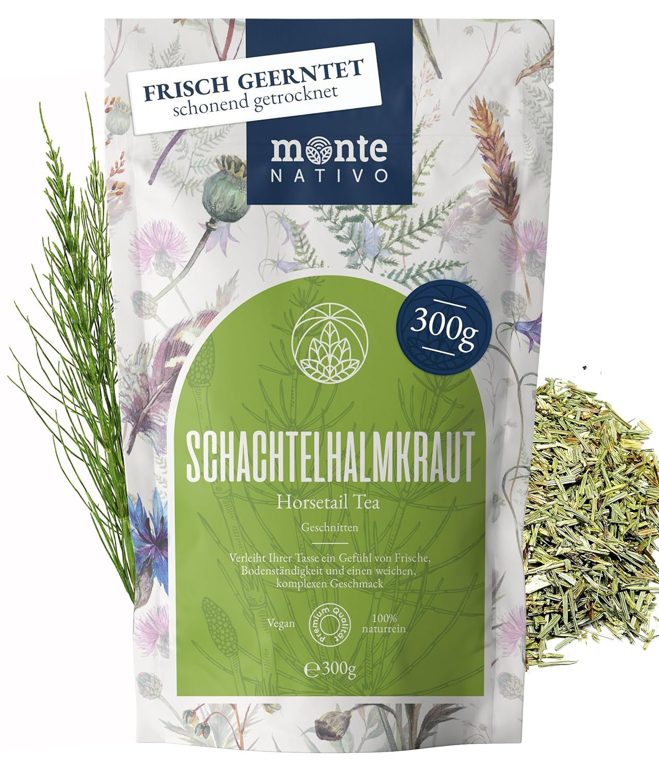 Monte Nativo Ceremonial Matcha Poeder (40g) - perfect voor matcha thee, lattes en smoothies - groene thee uit Japan - ceremoniële kwaliteit, in metalen doos - 100% puur, glutenvrij, fijngemalen