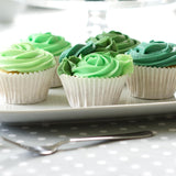 Sugarflair Pasta kleurstof, groen, set van 4, kleurstof voor pasta, fondant, marsepein, suikerpasta, botercrème en meer: ​​Ilex groen, lentegroen, sparrengroen, feestgroen - set van 4