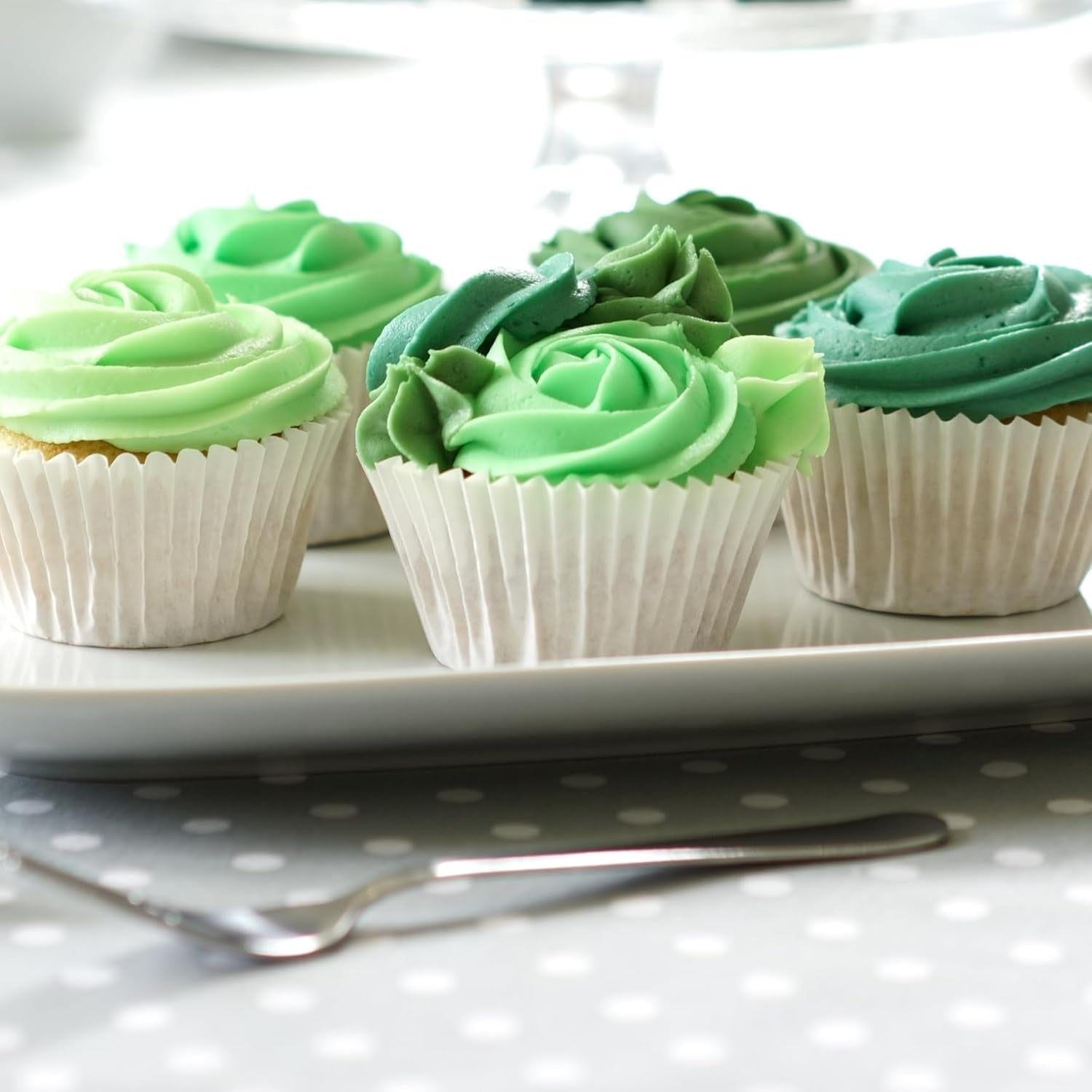 Sugarflair Pasta kleurstof, groen, set van 4, kleurstof voor pasta, fondant, marsepein, suikerpasta, botercrème en meer: ​​Ilex groen, lentegroen, sparrengroen, feestgroen - set van 4