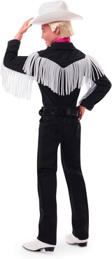 BARBIE de FILM Ken - verzamelpop in westerse outfit, vintage shirt, cowboyhoed, witte laarzen uit de film voor kinderen vanaf 3 jaar, HRF30 Naty Shop-poppen
